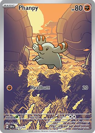 Phanpy - 205/191 - SV08: Surging Sparks #205