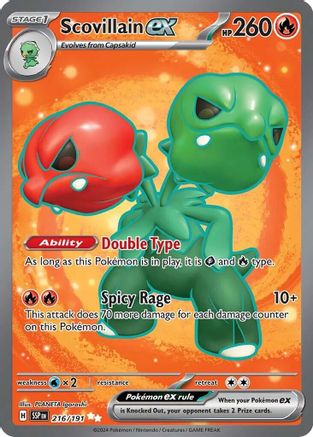 Scovillain ex - 216/191 - SV08: Surging Sparks #216