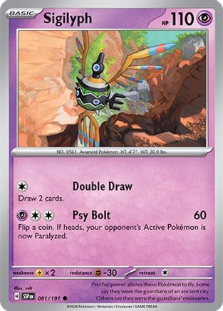 Sigilyph - SV08: Surging Sparks #081