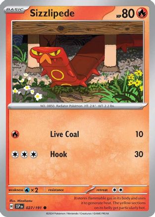 Sizzlipede - SV08: Surging Sparks #027