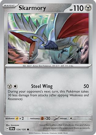 Skarmory - 124/191 - SV08: Surging Sparks #124