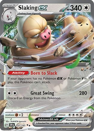 Slaking ex - 147/191 - SV08: Surging Sparks #147