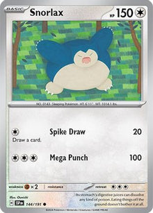 Snorlax - SV08: Surging Sparks #144