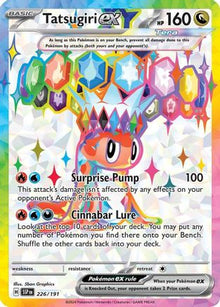 Tatsugiri ex - 226/191 - SV08: Surging Sparks #226