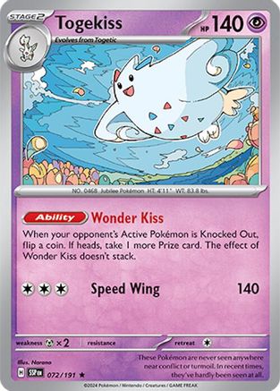 Togekiss - SV08: Surging Sparks #072