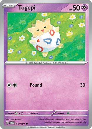 Togepi - SV08: Surging Sparks #070