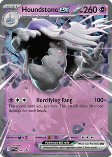 Houndstone ex - SV: Scarlet & Violet Promo Cards #162