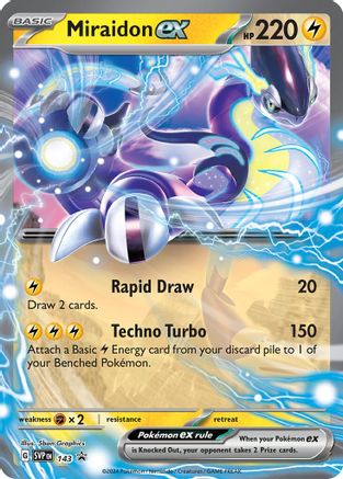 Miraidon ex - 143 - SV: Scarlet & Violet Promo Cards #143