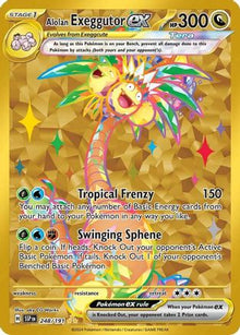 Alolan Exeggutor ex - 248/191 - SV08: Surging Sparks #248
