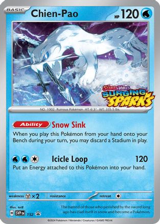 Chien-Pao - 152 - SV: Scarlet & Violet Promo Cards #152