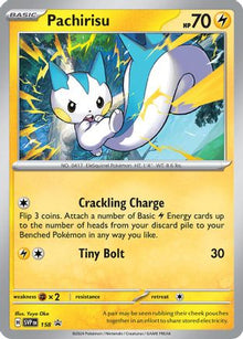 Pachirisu - 158 - SV: Scarlet & Violet Promo Cards #158