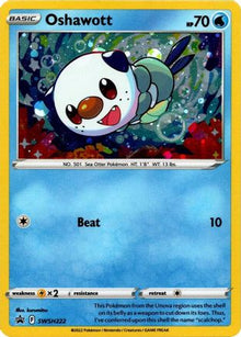 Oshawott - SWSH222 (Cosmo Holo) - SWSH: Sword & Shield Promo Cards #SWSH222