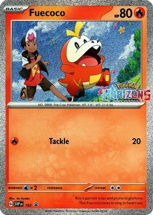 Fuecoco - 192 - SV: Scarlet & Violet Promo Cards #192