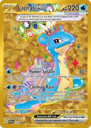 Lapras ex - 164 - SV: Scarlet & Violet Promo Cards #164