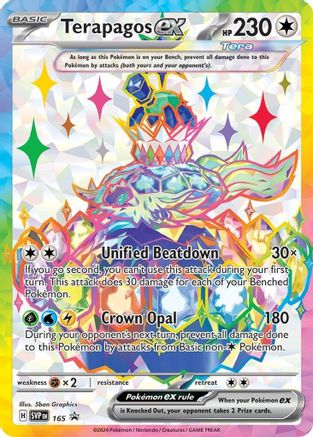 Terapagos ex - 165 - SV: Scarlet & Violet Promo Cards #165