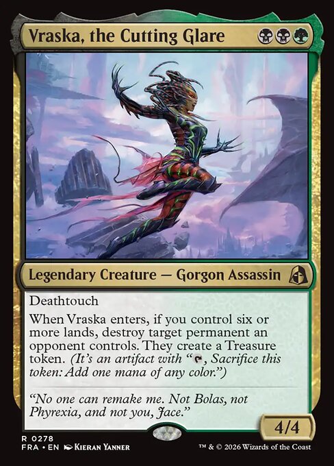 Vraska, the Cutting Glare - fra Reality Fracture - #278