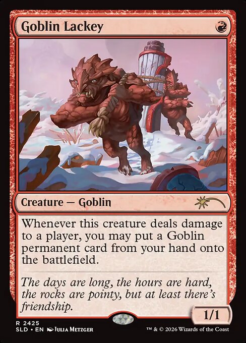 Goblin Lackey - sld Secret Lair Drop - #2425