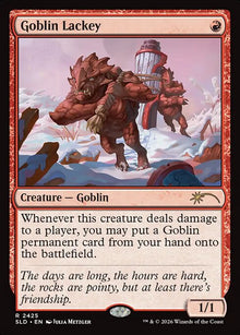 Goblin Lackey - sld Secret Lair Drop - #2425