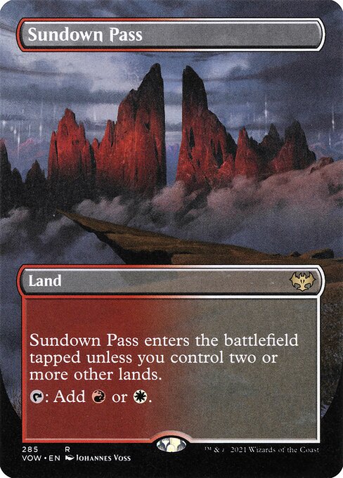 Sundown Pass - (vow Innistrad: Crimson Vow-285)