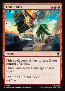 Truck Toss - Marvel Super Heroes #157