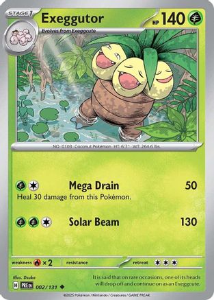Exeggutor - SV: Prismatic Evolutions #002