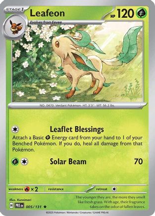 Leafeon - SV: Prismatic Evolutions #005