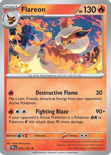 Flareon - SV: Prismatic Evolutions #013