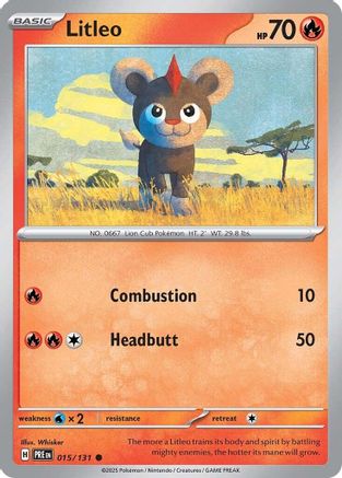 Litleo - SV: Prismatic Evolutions #015