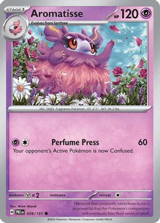 Aromatisse - SV: Prismatic Evolutions #039