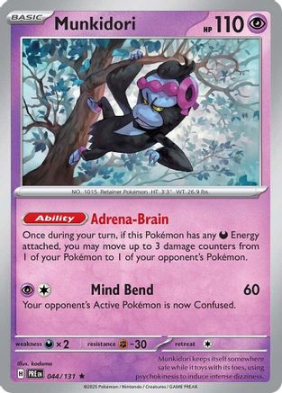 Munkidori - SV: Prismatic Evolutions #044