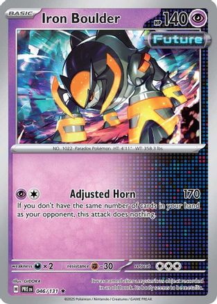 Iron Boulder - SV: Prismatic Evolutions #046