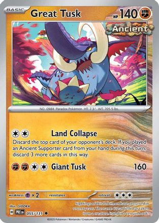 Great Tusk - SV: Prismatic Evolutions #055