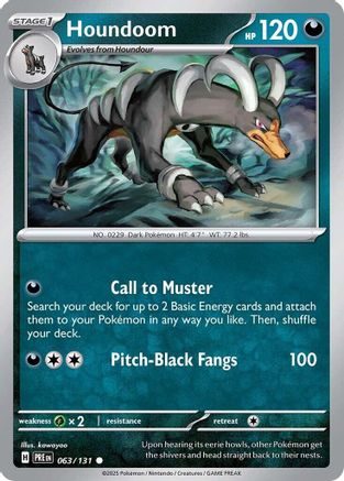 Houndoom - SV: Prismatic Evolutions #063