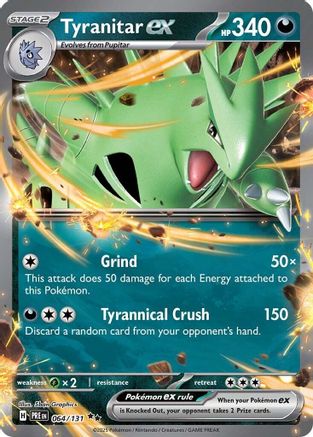 Tyranitar ex - SV: Prismatic Evolutions #064