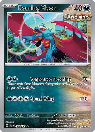 Roaring Moon - SV: Prismatic Evolutions #065
