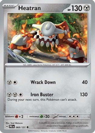 Heatran - SV: Prismatic Evolutions #068