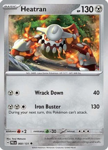 Heatran - SV: Prismatic Evolutions #068