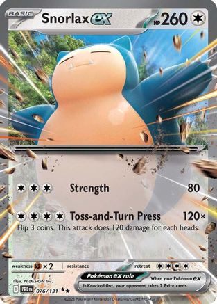 Snorlax ex - SV: Prismatic Evolutions #076