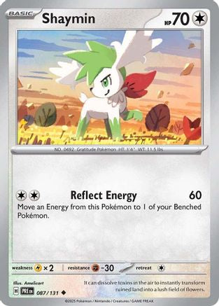 Shaymin - SV: Prismatic Evolutions #087