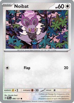 Noibat - SV: Prismatic Evolutions #090