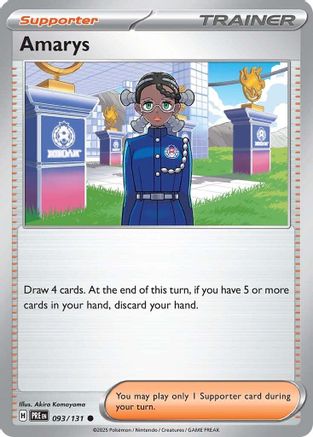 Amarys - 093/131 - SV: Prismatic Evolutions #093