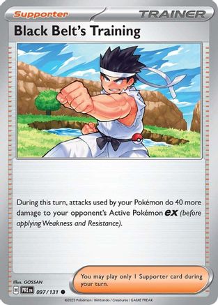 Black Belt's Training - 097/131 - SV: Prismatic Evolutions #097