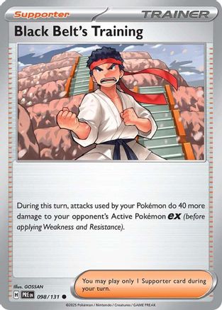 Black Belt's Training - 098/131 - SV: Prismatic Evolutions #098