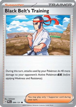 Black Belt's Training - 099/131 - SV: Prismatic Evolutions #099