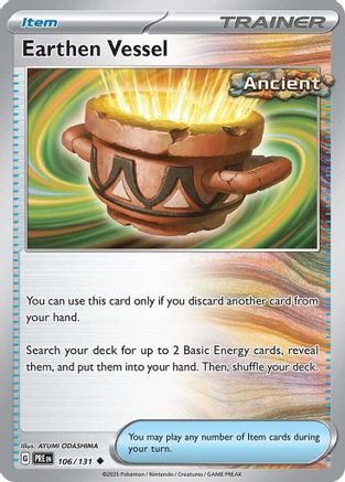 Earthen Vessel - SV: Prismatic Evolutions #106