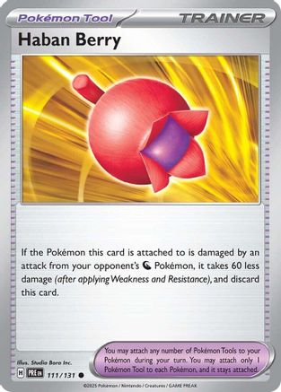 Haban Berry - SV: Prismatic Evolutions #111