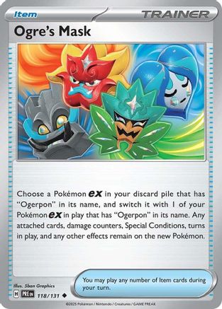 Ogre's Mask - SV: Prismatic Evolutions #118