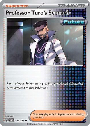Professor Turo's Scenario - SV: Prismatic Evolutions #121