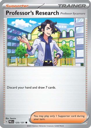 Professor's Research [Professor Sycamore] - SV: Prismatic Evolutions #125