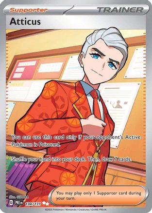 Atticus - 134/131 - SV: Prismatic Evolutions #134